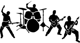 Rock-Band-Silhouette 